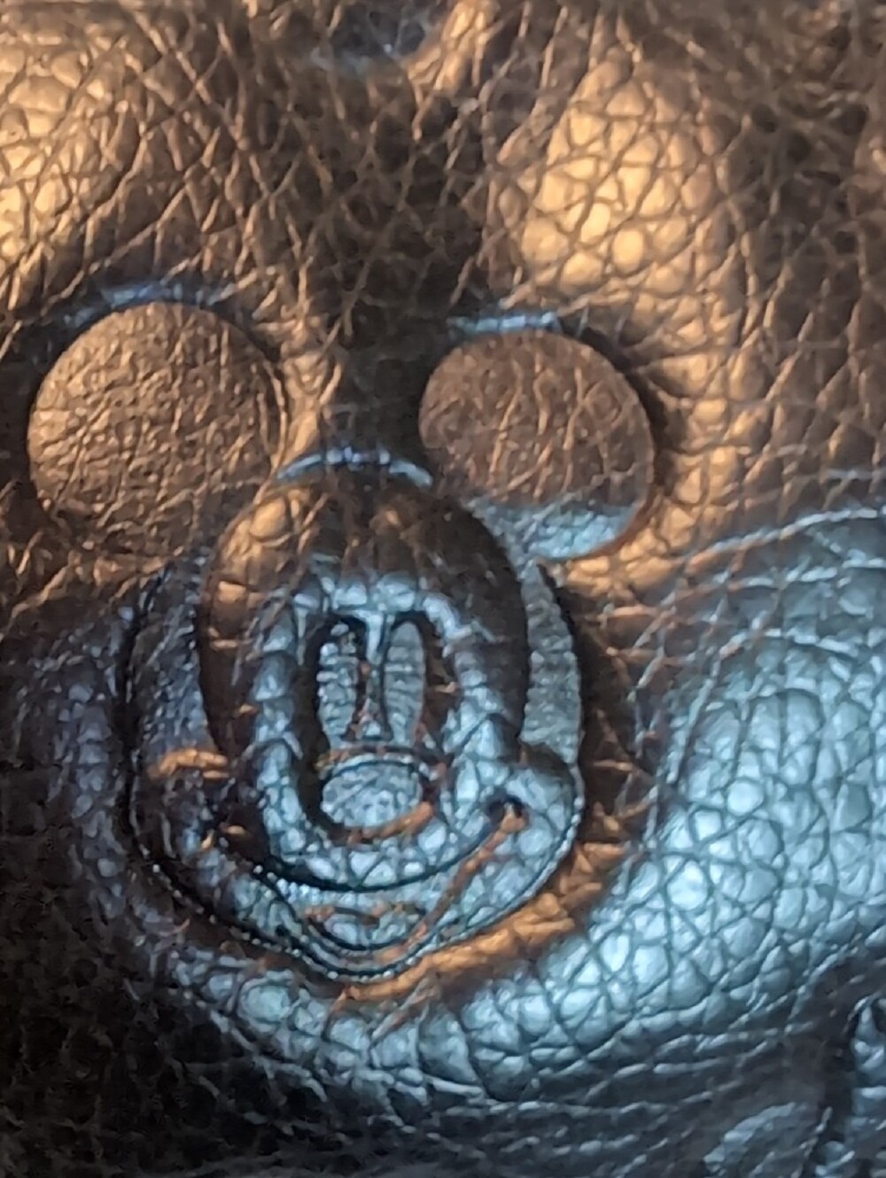 Loungefly Embossed Faux Leather Minnie And Mickey Mouse Purse - Picture 4 of 16